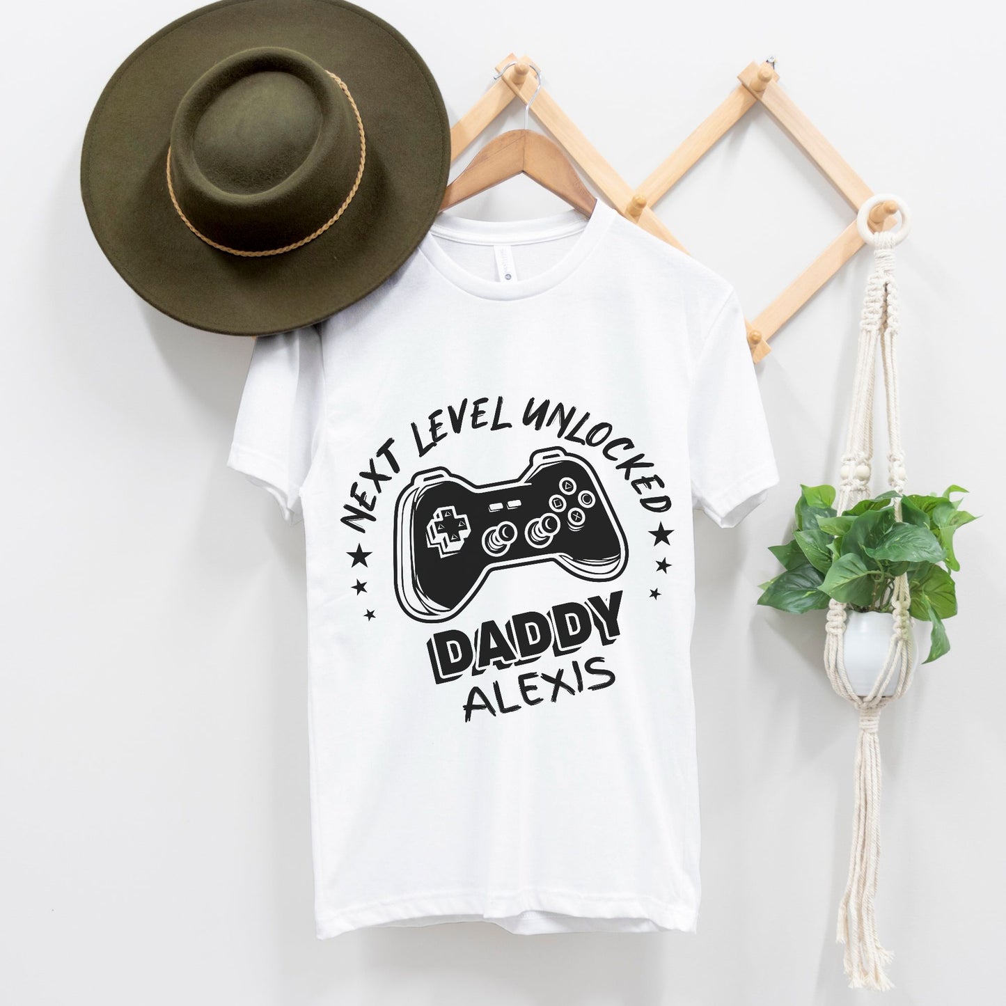 Next Level Daddy Personalized T-Shirt