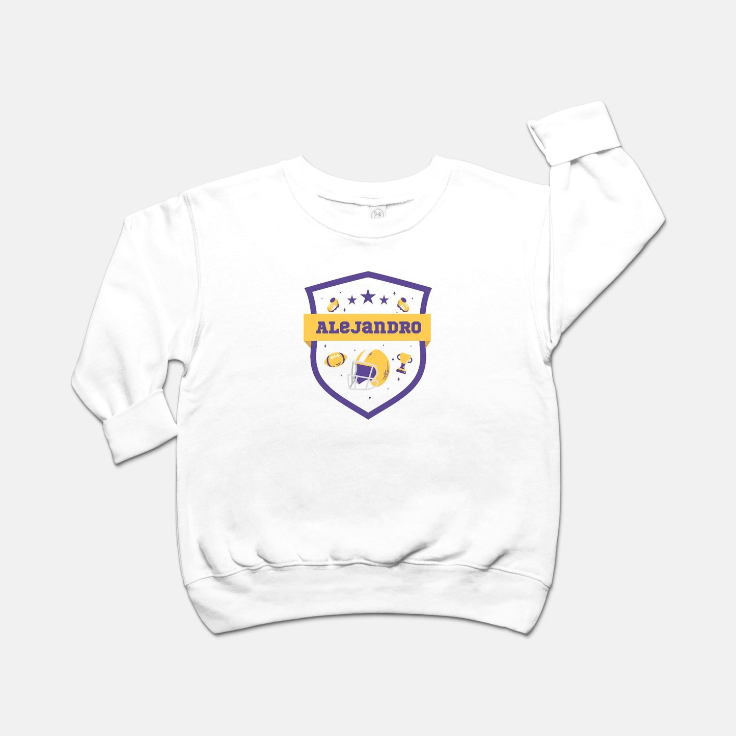 NFL Sweet Dreams Personalized Toddler Sweatshirt