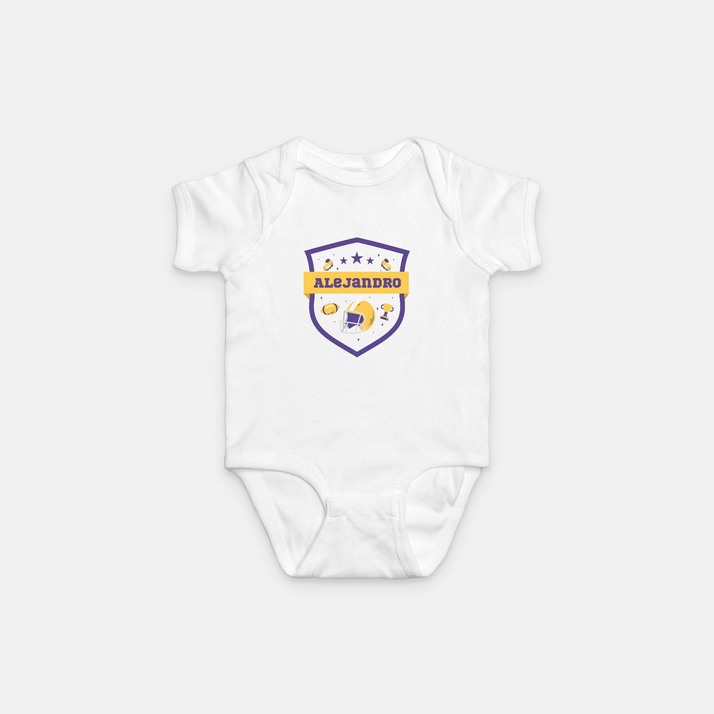 NFL Sweet Dreams Personalized Onesie