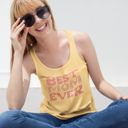 Best Mom Ever Racerback Tank