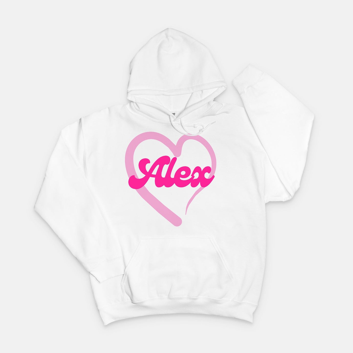 Dream Heart Personalized Unisex Hooded Sweatshirt
