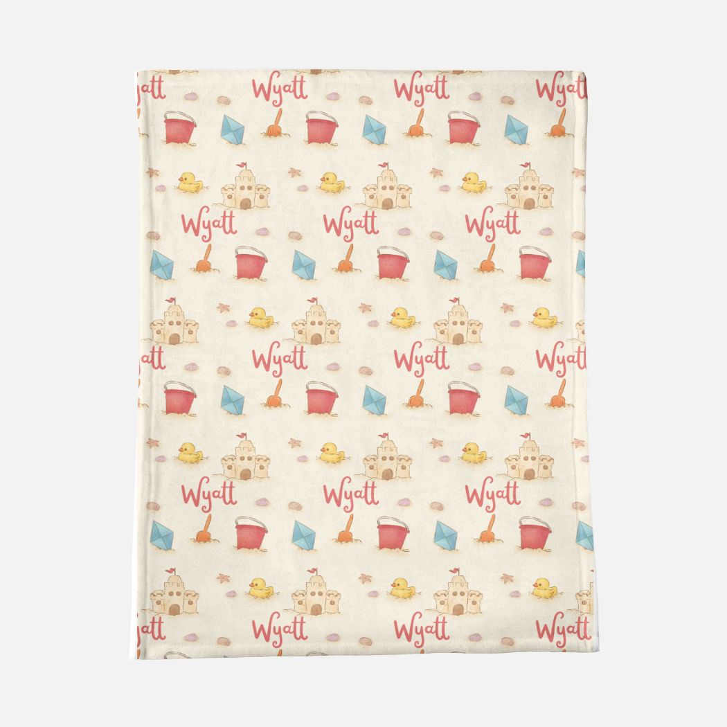Duck's Summer Personalized Blanket