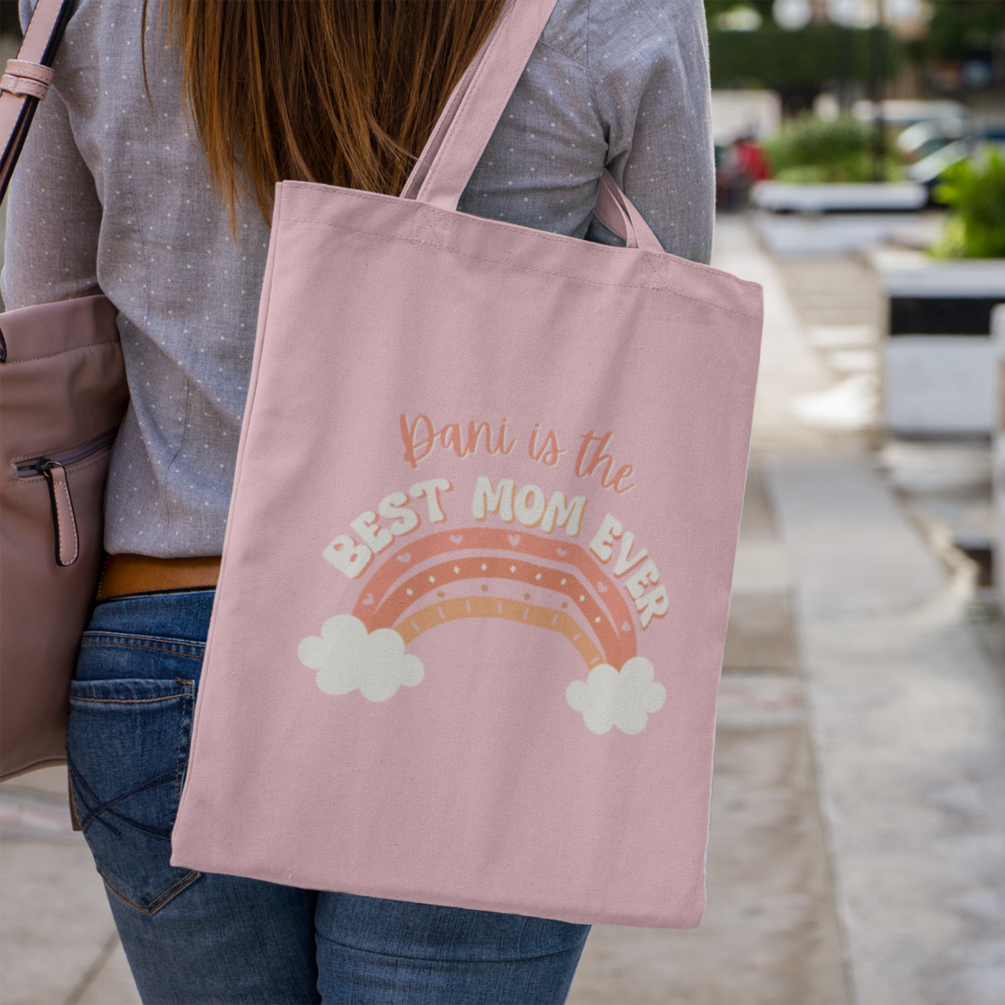 Best Mom Ever Personalized Tote Bag