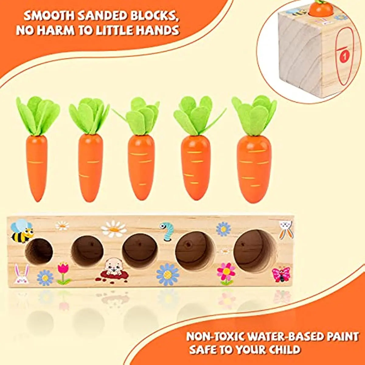 Carrot Pull Game Montessori