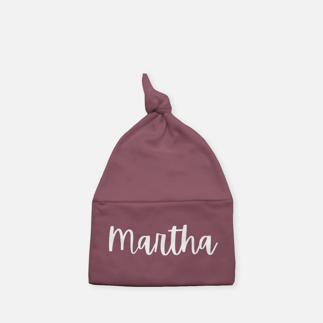 Your Baby's Best Personalized Baby Knotted Beanie