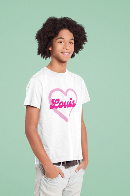Dream Heart Personalized Teen Unisex T-Shirt