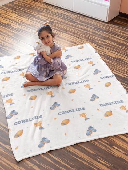 NFL Baby Personalized Blanket