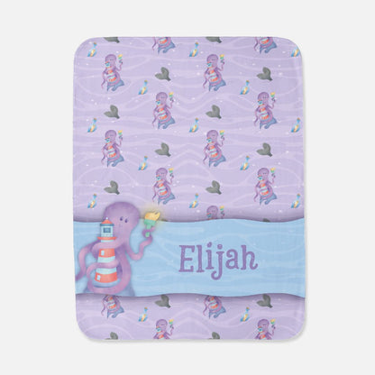Purple Odyssey Personalized Towel