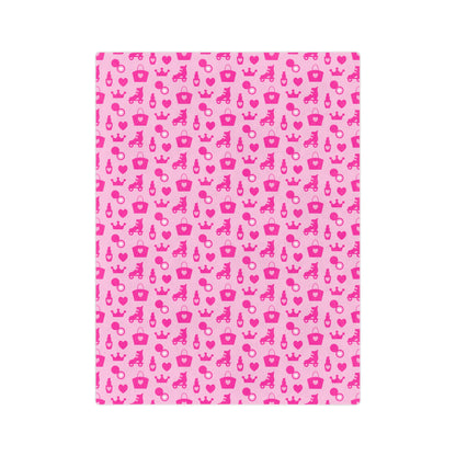 Roller Skates Diva Pink Blanket