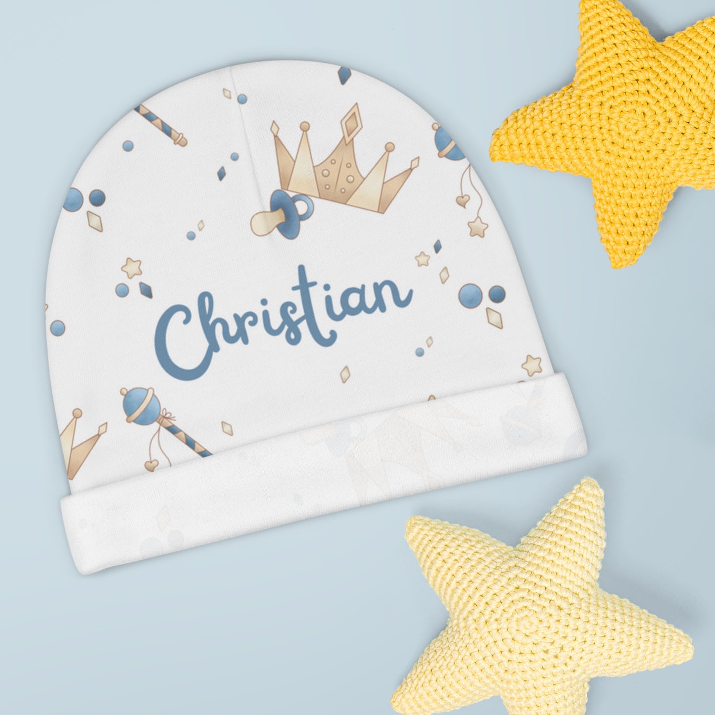 Royal Heirloom Personalized Baby Beanie