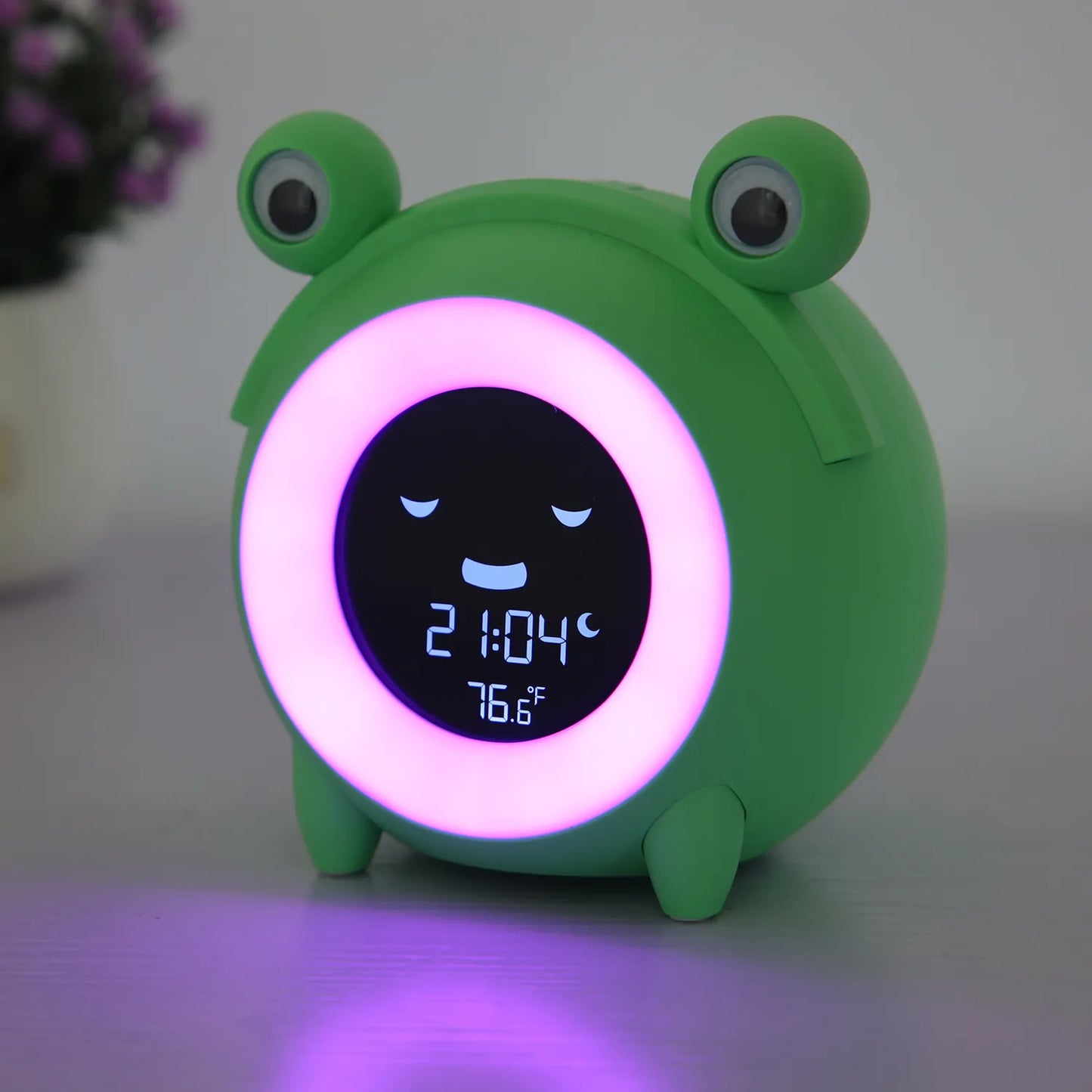 TimeFroggy Fun LCD Display Alarm Clock