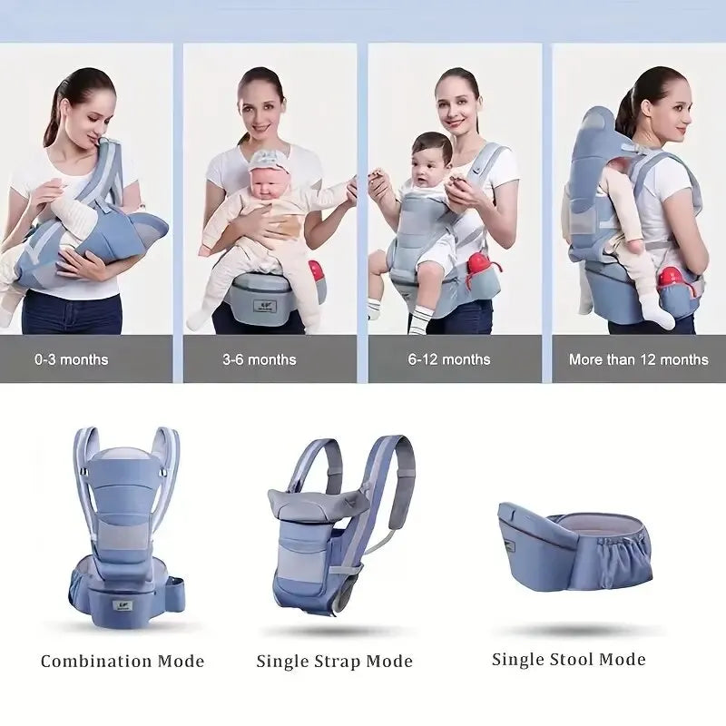 KangarooComfort Adjustable and Cozy Baby Carrier