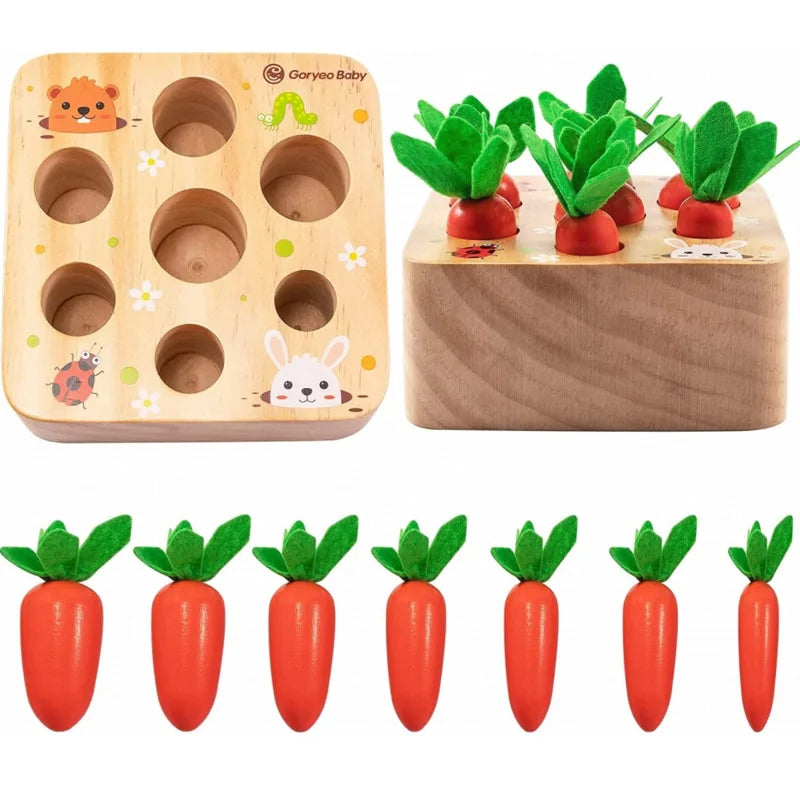 Carrot Sorting Game Montessori