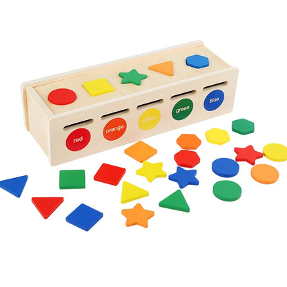 Visual Montessori Tactile Education in Colors