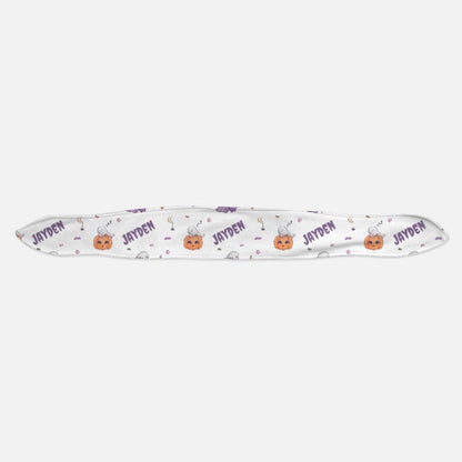 Spooky Dreams Personalized Swaddle Blanket & Beanie BUNDLE