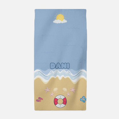 Sunshine Splash Personalized Towel