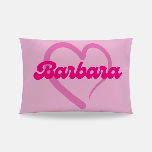Dream Heart Pink Personalized Toddler Pillowcase