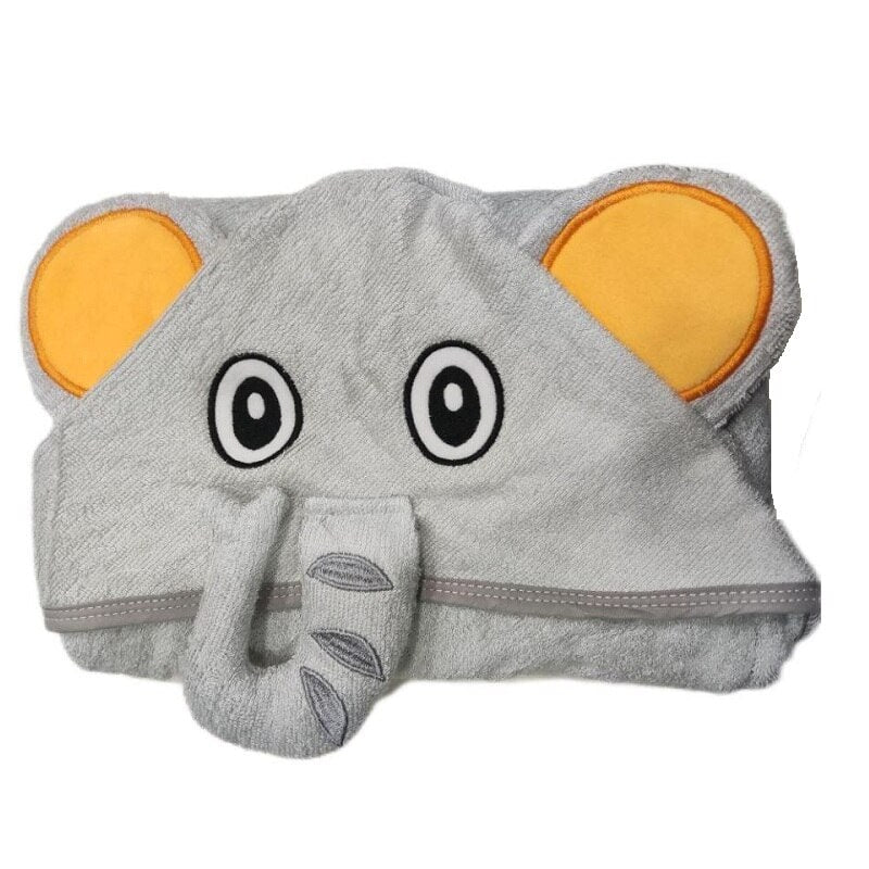 Bathtime Magic Elephant Baby Towel