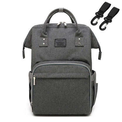 Magic Care: Dark Gray Diaper Backpack