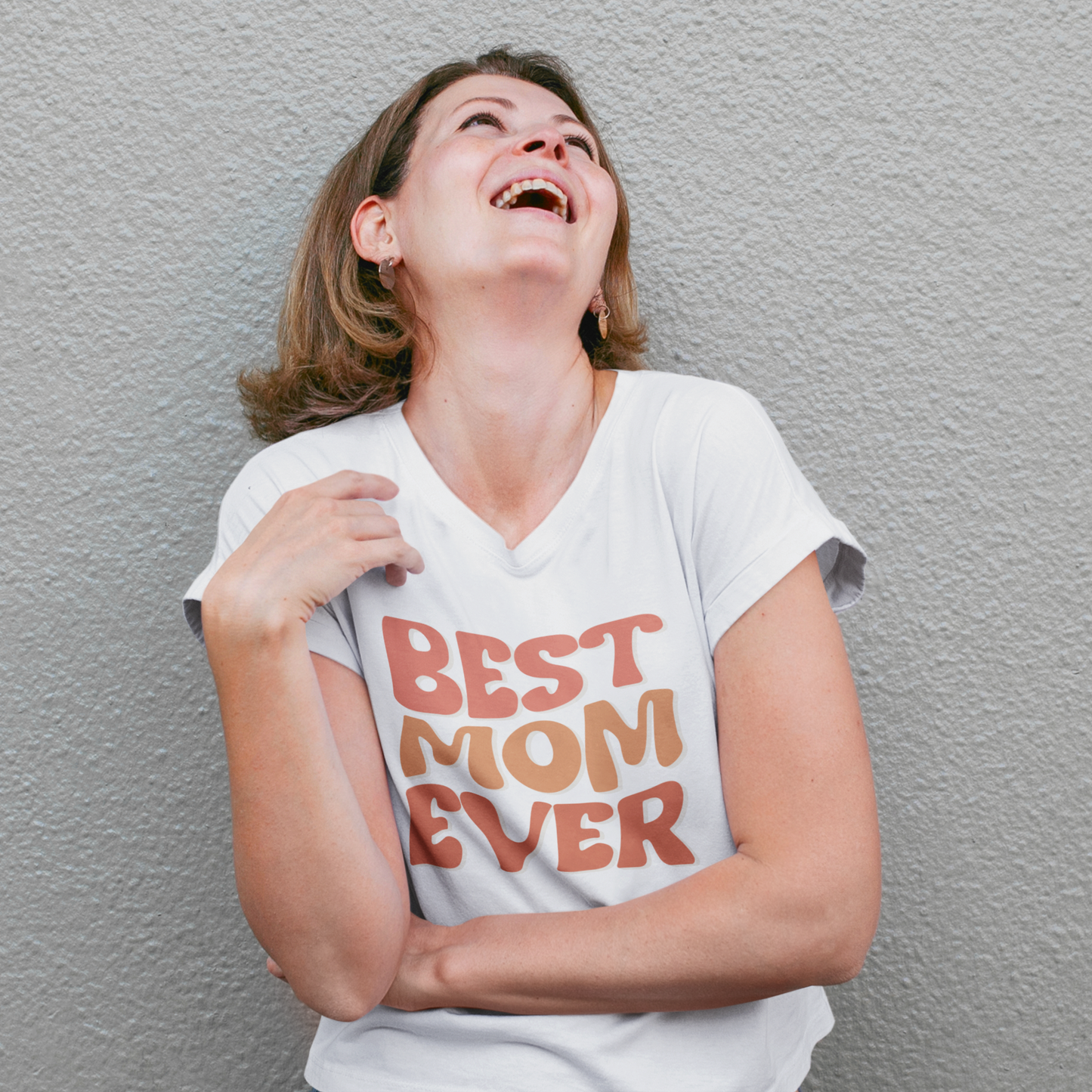 Best Mom Ever V-Neck T-Shirt