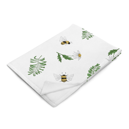 Bees Throw Blanket