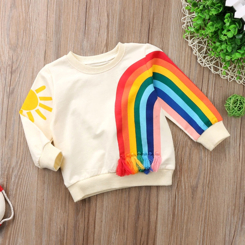 Rainbow Sunshine Sweatshirt