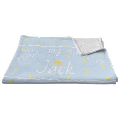 Little Stars Personalized Blanket
